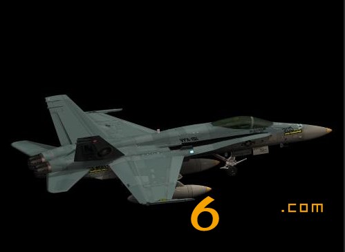桥西f-18飞机